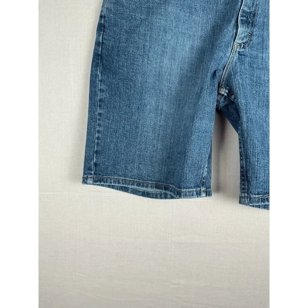 Lee Y2K Denim Shorts Mens 38 Blue Regular Fit Made In Mexico